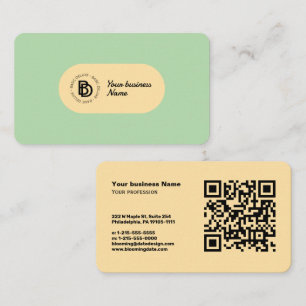 Tarjeta De Visita Retro elegante vintage - moderno