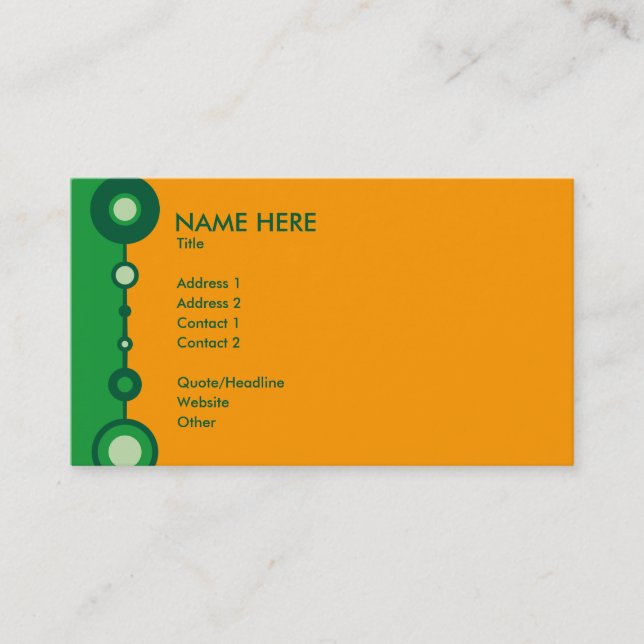 Tarjeta De Visita retrOs (Anverso)