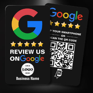 Tarjeta De Visita Revisión de Google