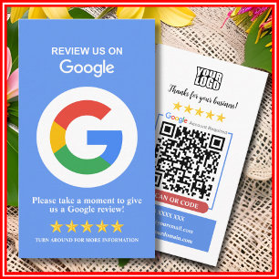 Tarjeta De Visita Revisión de Google