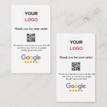 Revisión del logotipo de negocios de Google Revisi