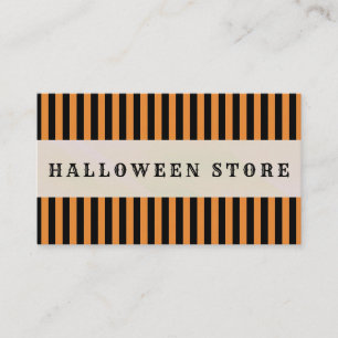 Tarjeta De Visita Revisión personalizada de calabaza de la tienda H