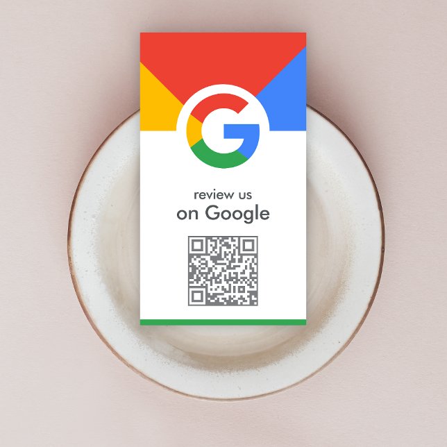 Tarjeta De Visita Revistas de Google | Código QR de vínculo de revis (Subido por el creador)