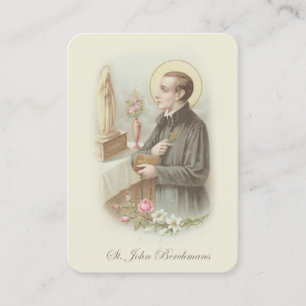 Tarjeta De Visita Rezo católico de los muchachos de altar de St.