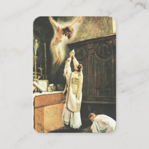 Tarjeta De Visita Rezo de ofrecimiento total católico Jesús tarjet