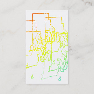 Tarjeta De Visita rhode island chill blur