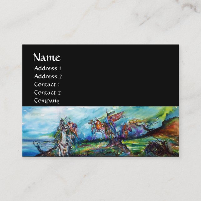 TARJETA DE VISITA RIDERS IN THE STORM (Anverso)