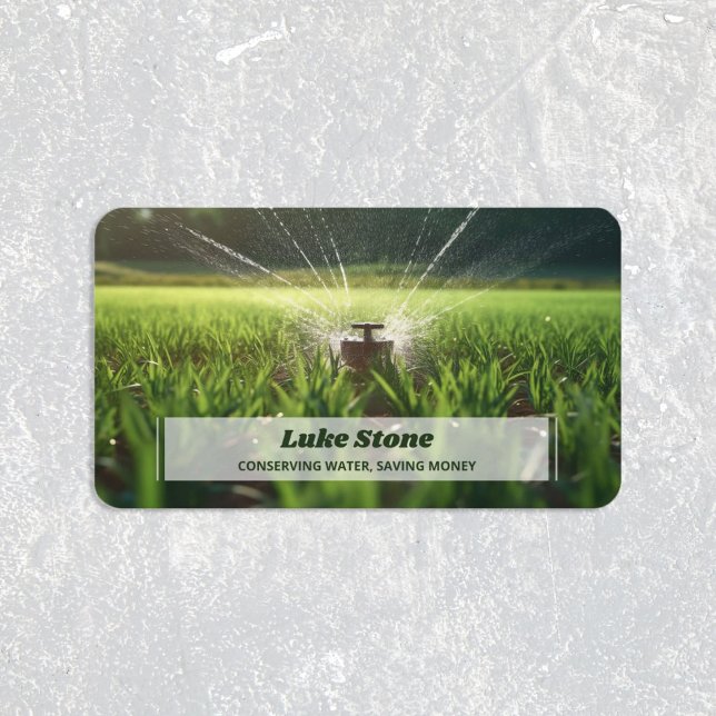 Tarjeta De Visita Riego (Irrigation Business Card)