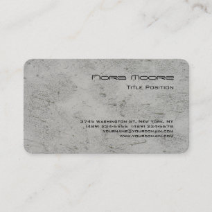 Tarjeta De Visita Rincón redondo Gray Wall Professional