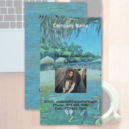 Tarjeta De Visita River Meets Ocean 0330