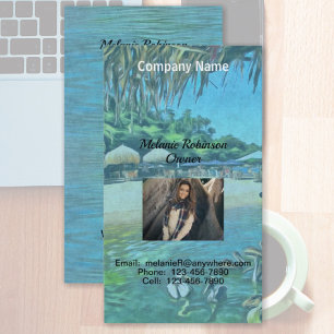 Tarjeta De Visita River Meets Ocean 0330