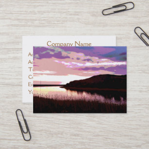 TARJETA DE VISITA RIVER SUNSET