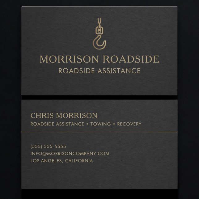 Tarjeta De Visita Roadside Assistance (Subido por el creador)