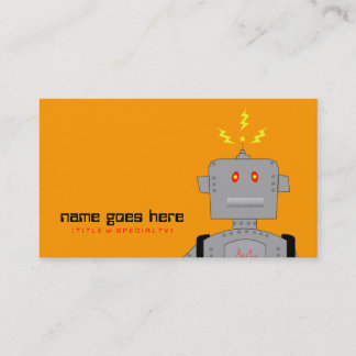 Tarjeta De Visita robot