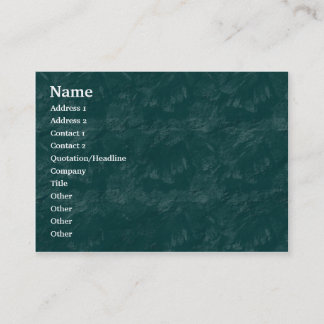 Tarjeta De Visita Rock Brushy - Turquesa oscuro - Personalizado