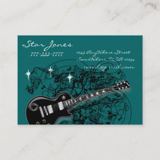 Tarjeta De Visita RockStar