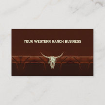Rodeo del West Rustic Bull Skull Brown Country