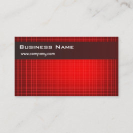 Tarjeta de visita roja de alta tecnología