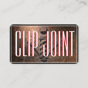 Tarjeta De Visita Rojo y blanco con barra, color recto