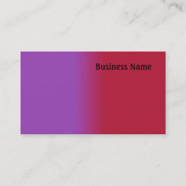 Tarjeta De Visita Rojo y lila