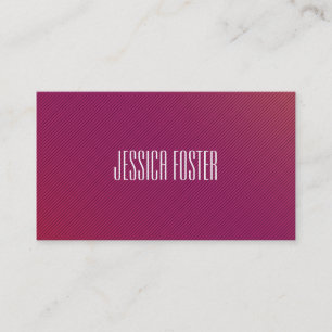 Tarjeta De Visita Rojo y magenta