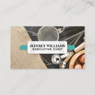 Tarjeta De Visita Rolling Pin   Ingredientes para hornear