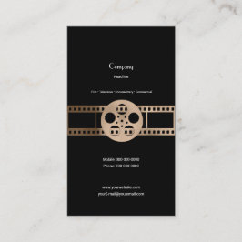 Tarjeta De Visita Rollo de película