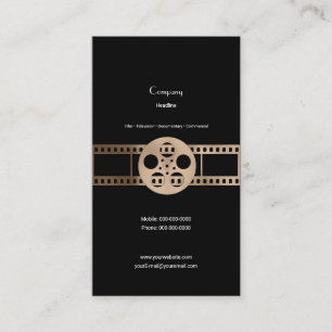 Tarjeta De Visita Rollo de película