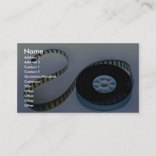 Tarjeta De Visita rollo de película en blanco de 35m m