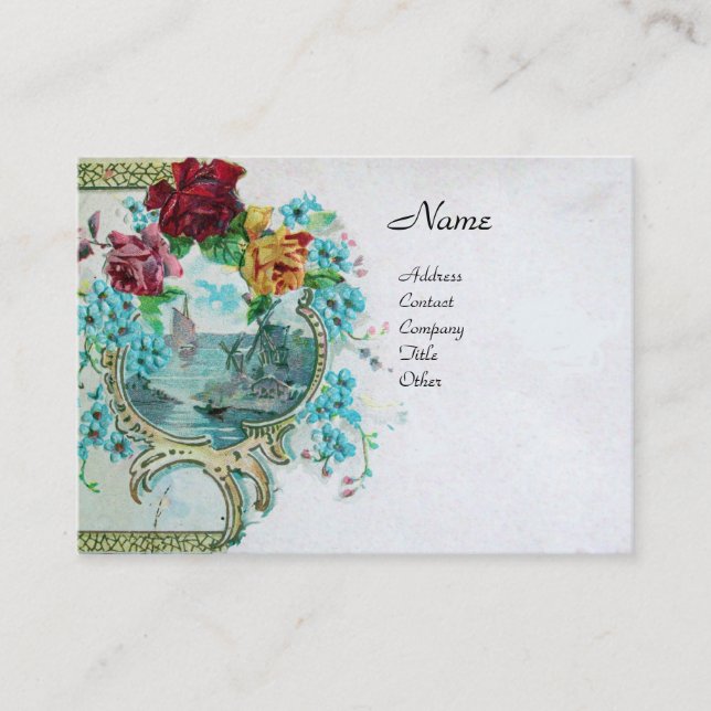 TARJETA DE VISITA ROMANTICA 3 (Anverso)