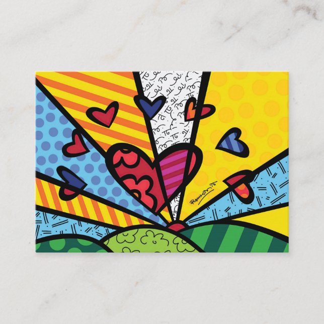 Tarjeta De Visita Romero brito (Anverso)