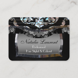 Tarjeta De Visita Ronda profesional de la elegancia de Sublte