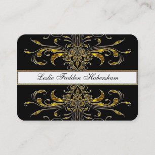Tarjeta De Visita Ronda profesional elegante de Harleath