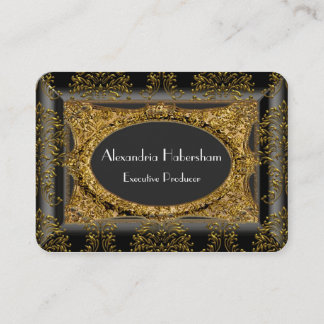 Tarjeta De Visita Ronda profesional elegante de Hawshaythe