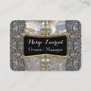 Tarjeta De Visita Ronda profesional elegante de Vanfacture