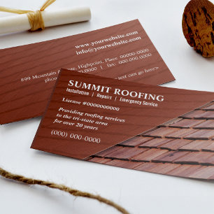 Tarjeta De Visita Roofers