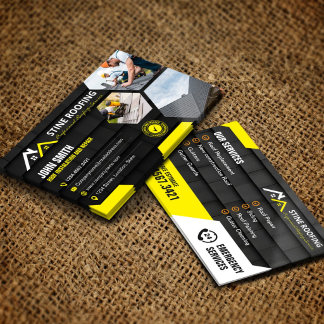 Tarjeta De Visita Roofing Service, Gutter Service, Roof Repair