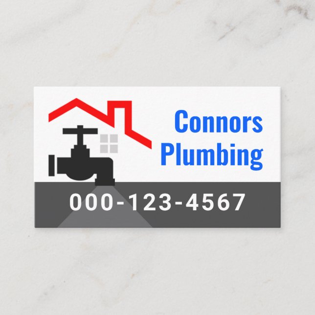 Tarjeta De Visita Rooftop Building With Leaking Faucet (Anverso)