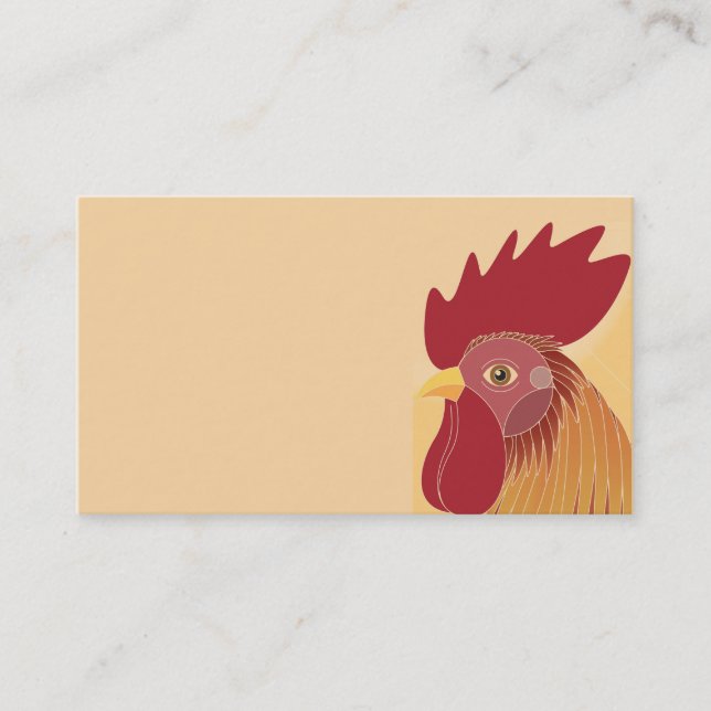 Tarjeta De Visita Rooster (Anverso)