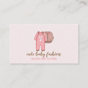 Tarjeta De Visita Ropa de bebé