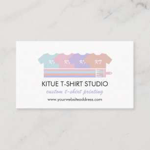 Tarjeta De Visita Ropa de camisas personalizados