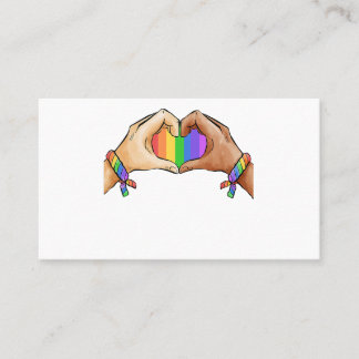 Tarjeta De Visita Ropa De Orgullo Gay Lgbt Arcoiris 