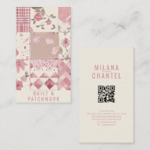 Ropa hecha a mano de patchwork de colcha rosa