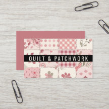 Ropa hecha a mano de patchwork de colcha rosa