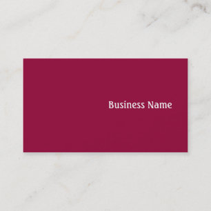 Tarjeta De Visita Rosa