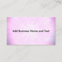 Tarjeta De Visita rosa bonito