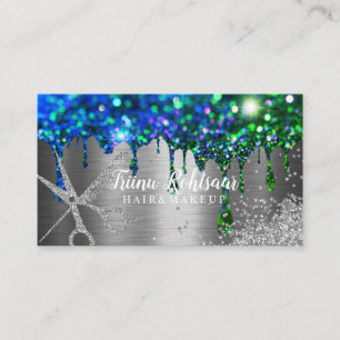 Tarjeta de visita Rosa de HIDROMASAJE Purpurina