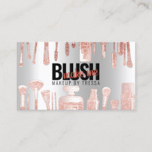 Rosa de maquillaje Purpurina + Hielo Platinum metá