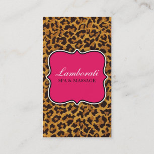 Tarjeta De Visita Rosa moderno elegante del diseñador de moda del
