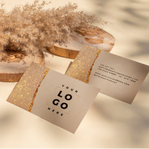 Tarjeta De Visita Rosa purpurina dorado negro rosa de los negocios c